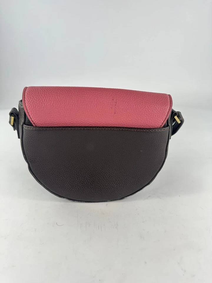 Chala Butterfly Half Moon Crossbody Purse Pink Chala Halfmoon Crossbody - Image 3 of 4