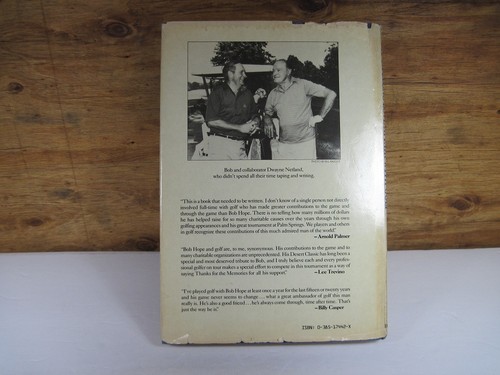 SIGNED COPY - BOB HOPE BOOK - CONFESSIONS OF A HOOKER MY LOVE AFFAIR WITH GOLF - Picture 2 of 16