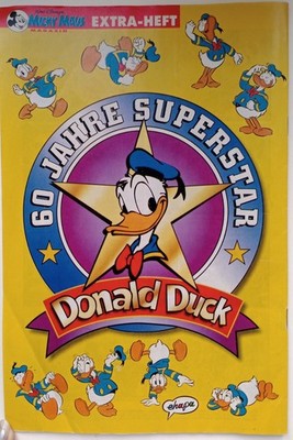 Mickey Mouse Extra Booklet (1994) - 60 Years of Superstar Donald Duck - Collectible