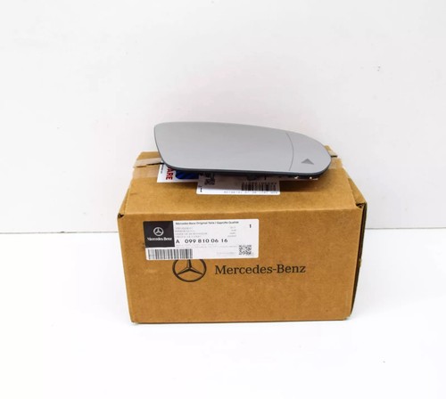 MERCEDES-BENZ C W205 Front Right Door Mirror Glass LHD A0998100616 NEW GENUINE - Picture 6 of 9