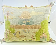 VTG Cross Stitch Kathy Diddle Limited Edition Humpty Dumpty pillow Nursery Decor