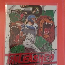 Panini Unleashed Insert Cody Bellinger Los Angeles Dodgers Baseball Card #UNL2