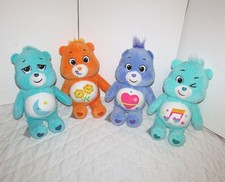 Care Bears 4 Plush Lot Bedtime Friend Bear Daydream Heart Song 2022 Basic Fun