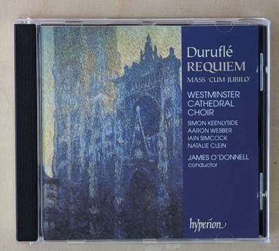 Maurice Durufle - Requiem op. 9    Mass 'Cum Jubilo'   Motets  Hyperion 1995  CD