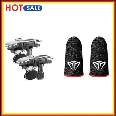 1 Pair Phone Game Trigger PUBG Mobile Controller Joystick Button Shooters