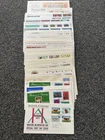 Job Lot of 48 Guernsey First Day Covers & Covers FDC's 1969 - 1991 Lot #N93