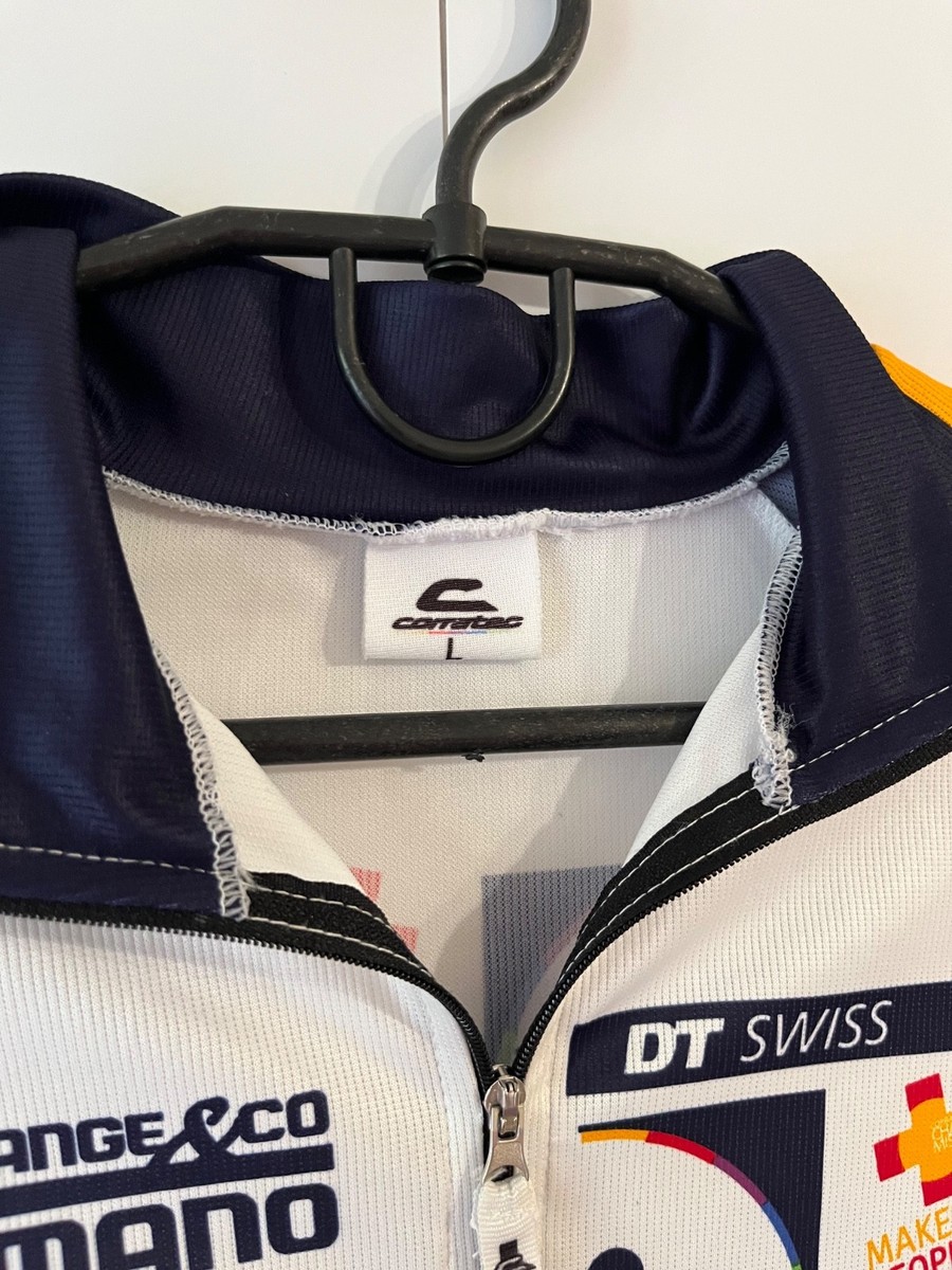Maillot De Cyclisme Corratec DT Swiss Iko - Homme, Taille L, Fermeture Intégrale - Occasion Excellent état