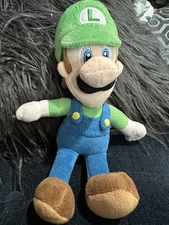 Little Buddy Super Mario Bros. Luigi 10" Plush. BUY NOW!!