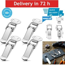 Spring Loaded Toggle Latch 4 Pack Hotop Stainless Steel Cabinet Catch