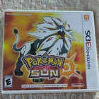 Nintendo Pokémon Sun Nintendo 3DS 2016 w/ Case and Manual