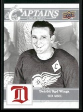 2025-26 UD Red Wings Centennial - Captains Sid Abel #166 Cougars /1926