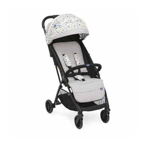 Chicco GLEE Joking Beige Lightweight Reclining Stroller Load 22kg