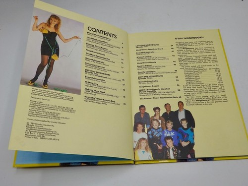 NEIGHBOURS TV Soap ANNUALS 1989 1990 1991, Special & Fact / Interviews Book - Picture 8 of 24