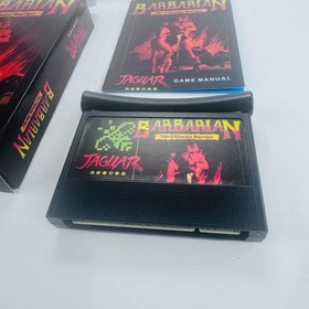 Barbarian The Ultimate Warrior - Atari Jaguar, 2017 REBOOT Minty CIB FREE SHIP!