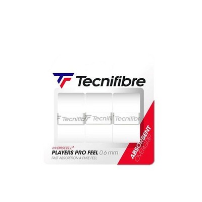 TECNIFIBRE - Contact Pro Weiß X12 Overgrip 12er Pack - Griffband sehr griffig