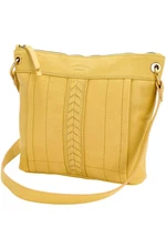 American Leather Co. Leather Sherryl Crossbody Biscotti