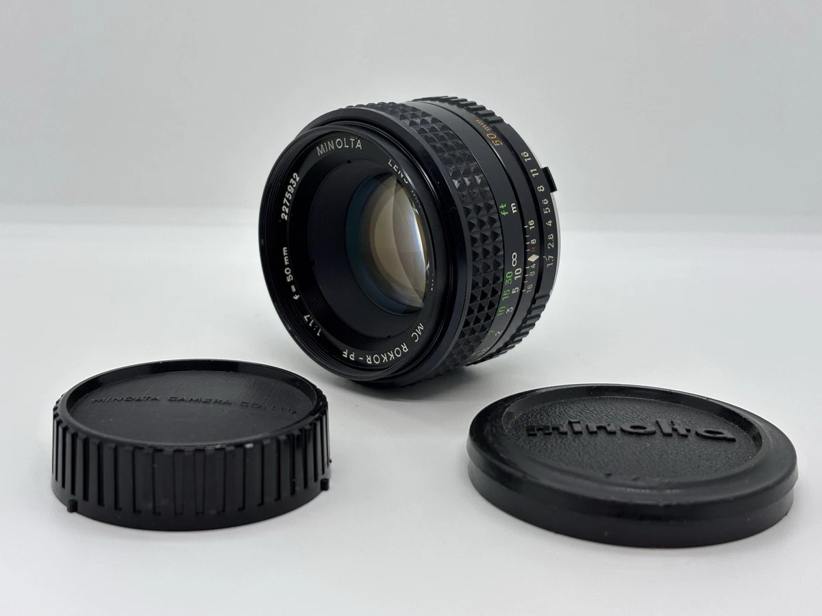 Minolta Rokkor PF 50mm Camera Lenses for sale - eBay