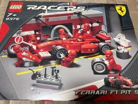 LEGO 8375 Racers Ferrari F1 Pit Stop Sealed