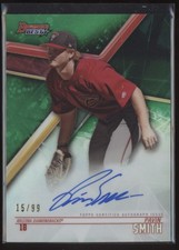 2018 Pavin Smith Bowman's Best Green Refractor  Auto  RC /99 #B18-PS (21C1621)