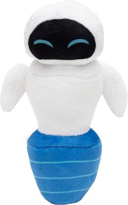 Dog Toy Squeaker Plush - Disney Pixar Wall-E Eve Robot Soft Doll Spueaky NEW