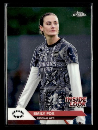 Emily Fox 2024-25 Topps Chrome UEFA Women’s Champions League Inside Look [jzy92