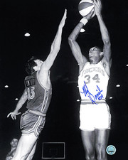 MEL DANIELS SIGNED REPRINT INDIANA PACERS CENTER AUTOGRAPH 8