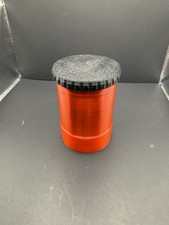 Powder Extension W Threaded Lid for Lee Auto Drum & Pro Auto Disk Powder Measure Powder Extension W Threaded Lid for Lee Auto Drum & Pro Auto Disk Powder Measure - Image 1