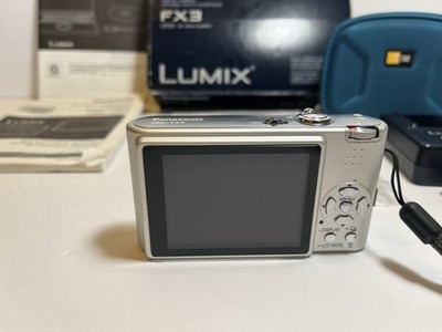 Panasonic LUMIX DMC-FX3 6.0MP Digital Camera - Silver for sale