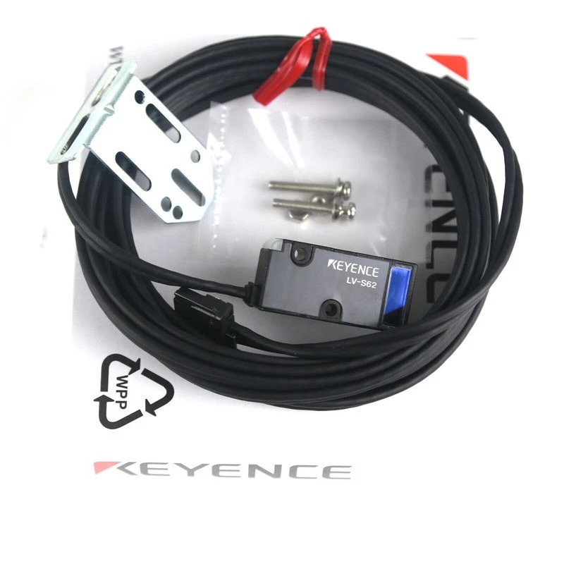 Keyence LV-S62 Laser Sensor LVS62 New US Free TAX 1PC  US Free TAX - Image 2 of 4