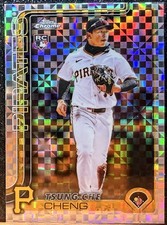 2025 Topps Chrome Update - Tsung-Che Cheng #USC74 X-Fractor (RC) Pittsburgh Pi