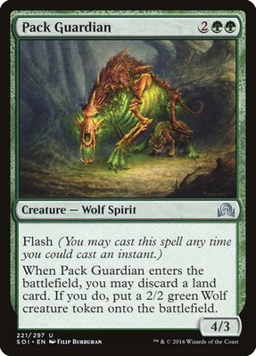 Pack Guardian [Shadows over Innistrad] Lightly Played