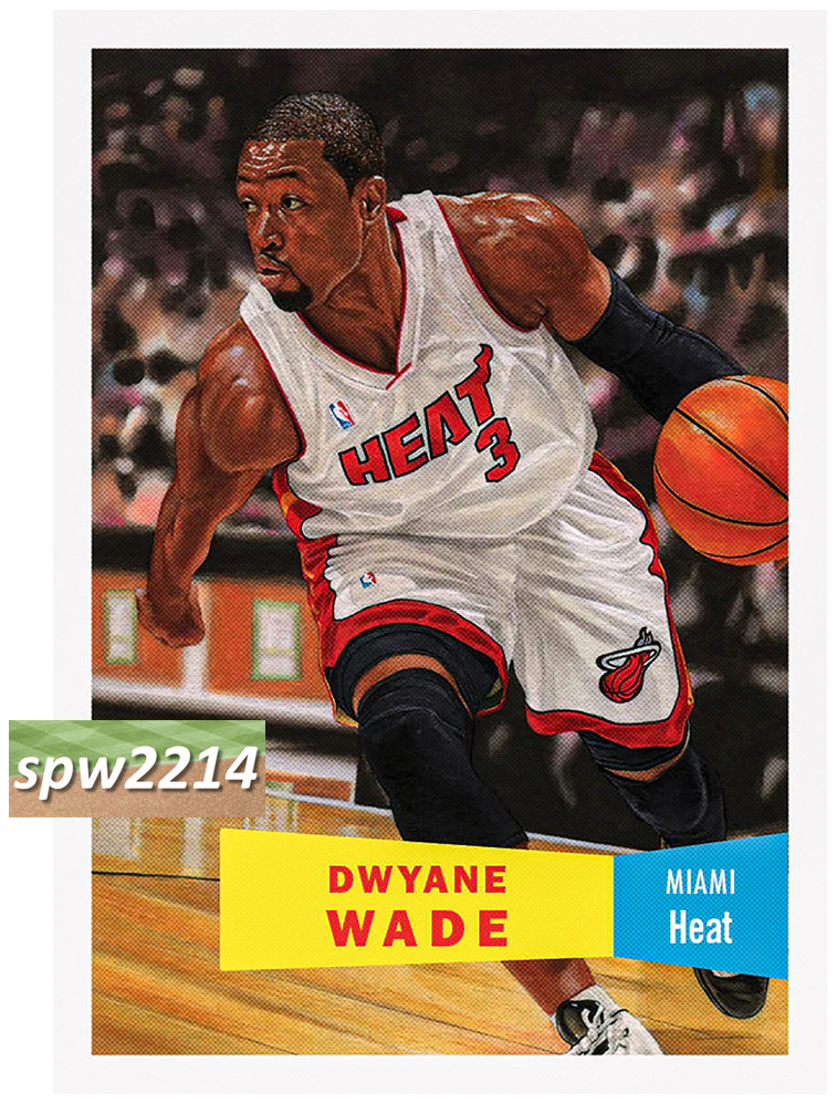 Dwyane Wade Topps NBA Living Set #14 - Presale