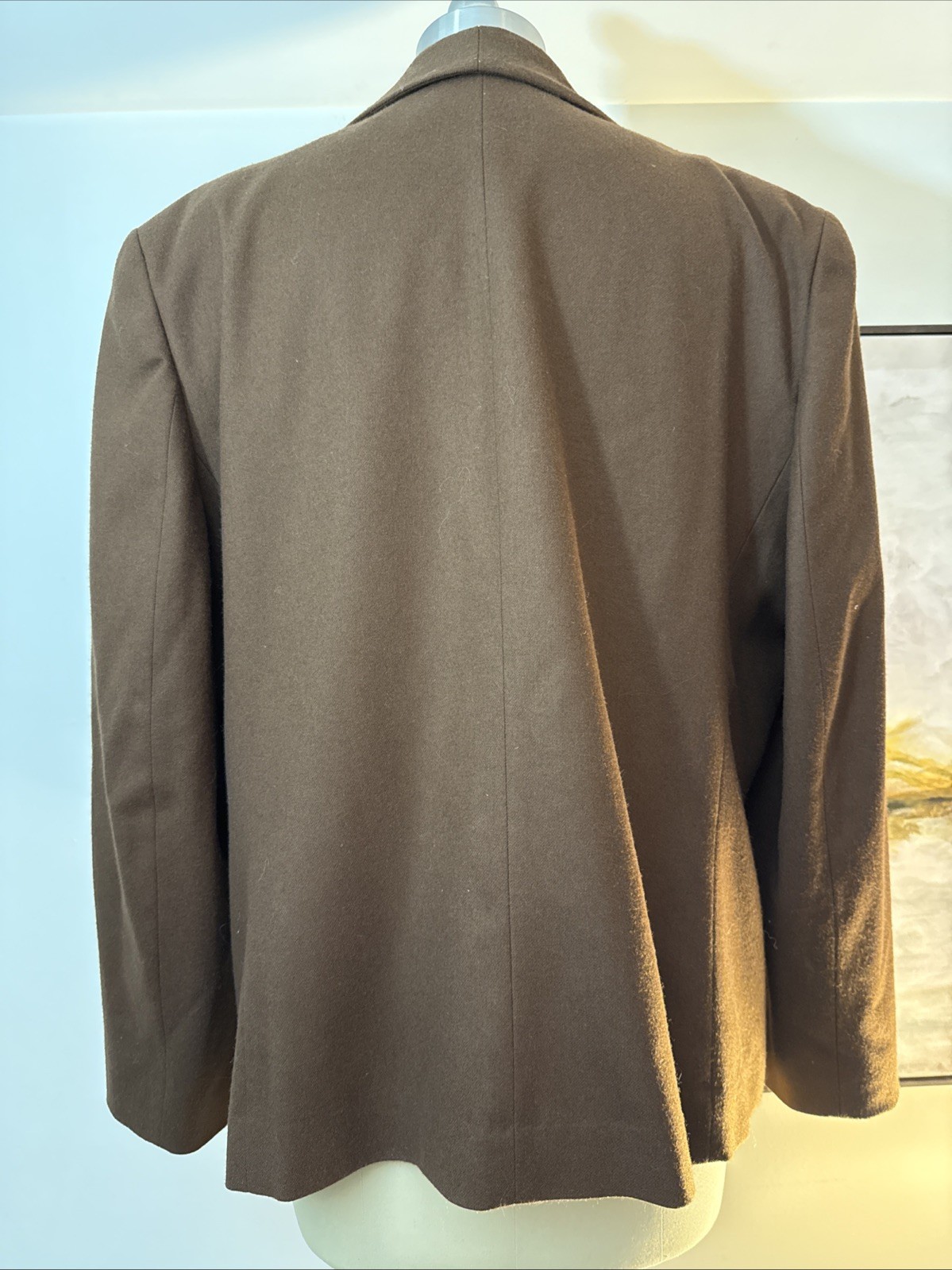 Pendleton Brown 100% Virgin Wool Button Double Br… - image 3