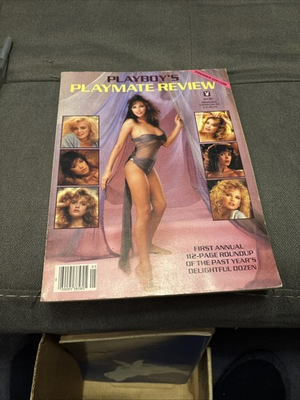 #ad PLAYBOY#x27;S PLAYMATE REVIEW FIRST ANNUAL 1985 EXCELLENT CONDITION RARE 1ST $55.00