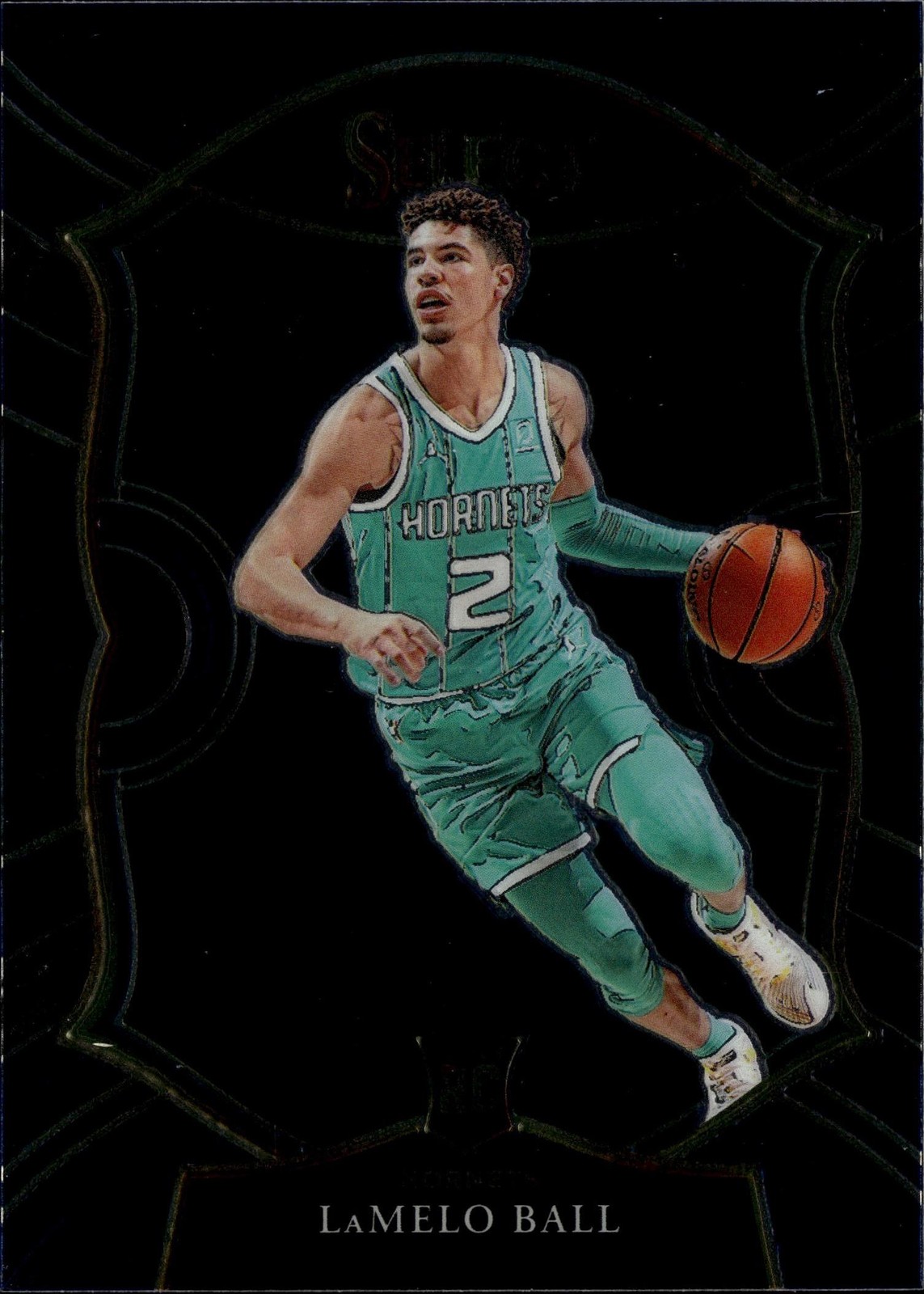 2020-21 Panini Select Blue LaMelo Ball Rookie Card #63