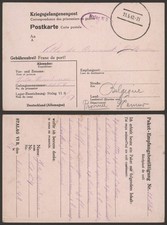 Germany WWII 1942 - POW Postcard Stalag VI B to Belgium - Censor EP14