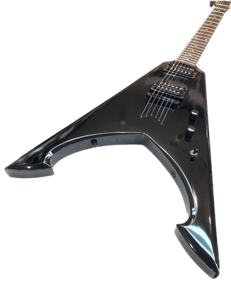 Dean Tyrant-X Flying-V Guitar Black ARCH ENEMY Michael Amott Model