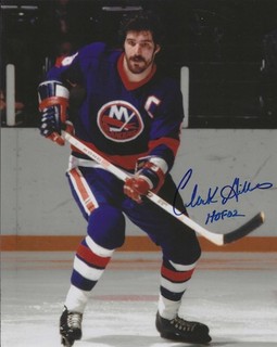 Deceased New York Islanders HOF Clark Gillies Autographed 8x10 W/Sportsworld COA