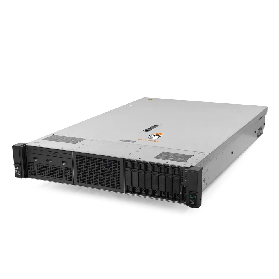HP ProLiant DL380 G10 Server 2x Silver 4114 2.20Ghz 20-Core 96GB RAM 8x New 1TB - Image 2 of 4