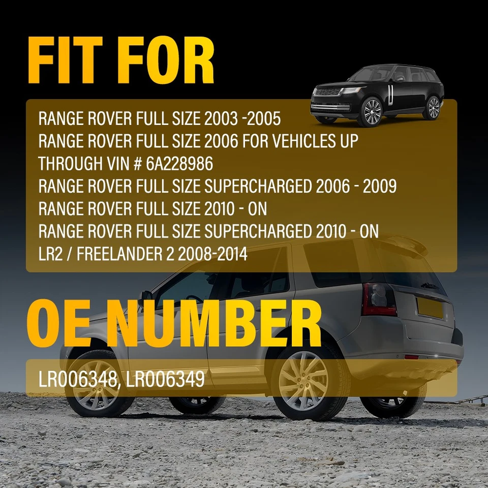 Комплект отражателей заднего левого и правого бампера для Land Rover Range Rover красные линзы упаковка из 2 - Изображение 2 из 4