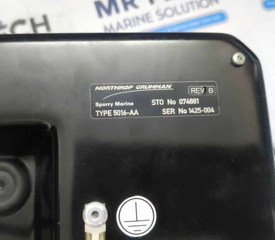 Repetrer Northrop Grumman Sperry Marine 5016-AA Gyrocompass Heading Repeater ...