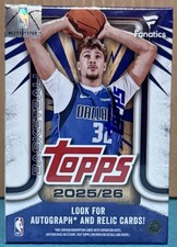 2025-26 NBA Topps Basketball Blaster - Fanatics Exclusive -Factory Sealed- Flagg