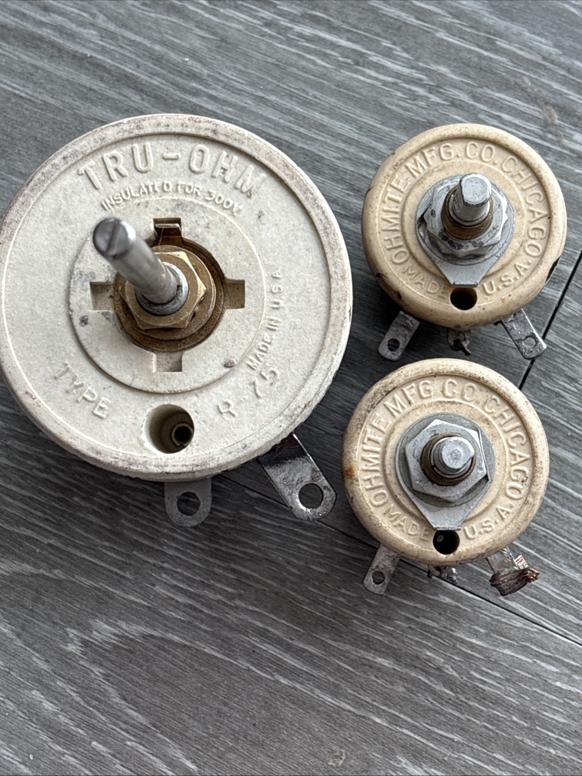 HUGE LOT: 70 Potentiometer, Bournes, Helipot, Centralab, Alpha, Fender, Audio