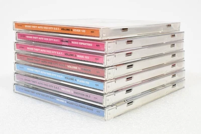 Grand Theft Auto Vice City Official Soundtrack 7-CD Box Set 2002 Epic EXK-87009 - 画像9/11