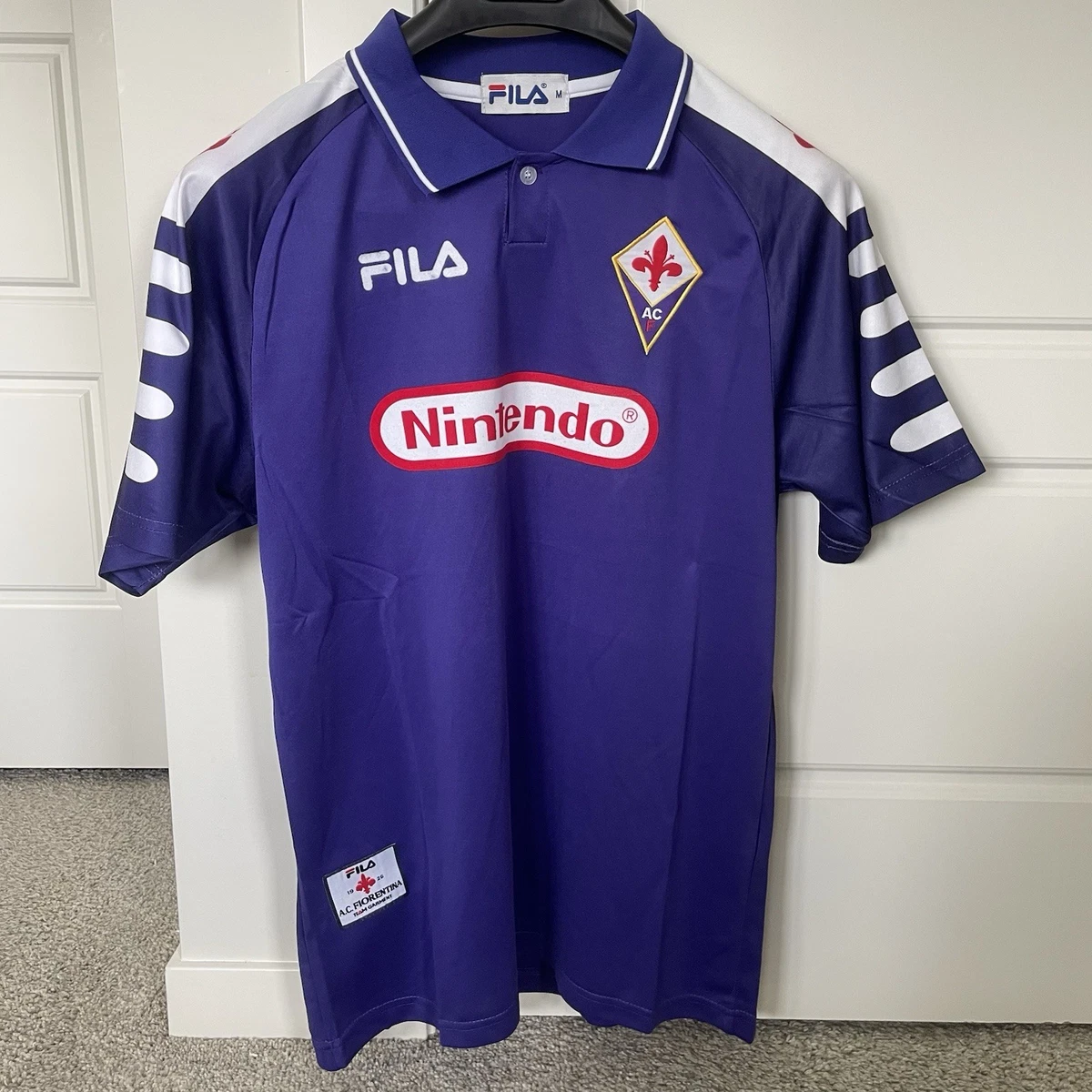 Preços baixos em Fiorentina Roxo Clube Internacional de Camisas de