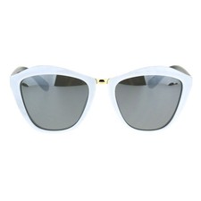 Girls Kids Size Colored Mirror Butterfly Cat Eye Designer Plastic Sunglasses