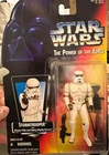 Vintage Star Wars Storm Trooper with Blaster Rifle and Heavy Infantry Cannon