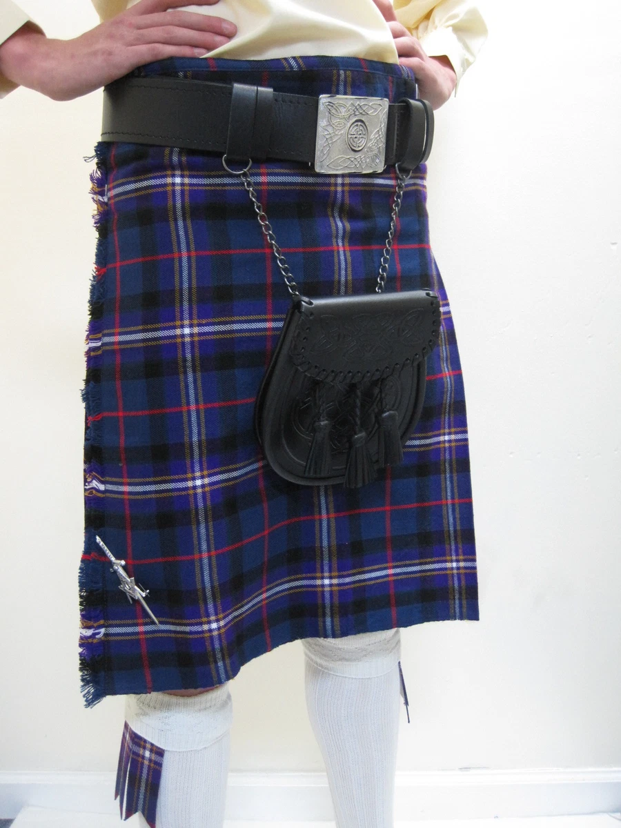 NEW Freemason Tartan Kilt Waist Sizes 30 52 eBay