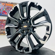 Chevy Tahoe Silverado 22 Wheels Rims Suburban 2024 2023 2022 2021 2020 2019 2018