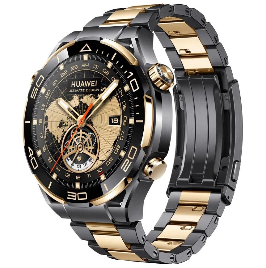Huawei Watch Ultimate Design 18K Gold CLB-B19 Bluetooth Smartwatch 